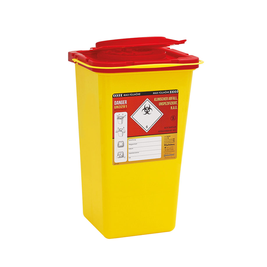 Kanülenabwurfbehälter ratiomed Safe-Box 3,0 Ltr.