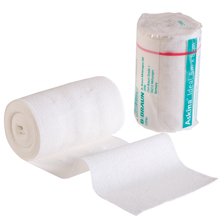 Askina Ideal Idealbinden 5 m x 12 cm, nackt, lose im Karton (10 Stck.)