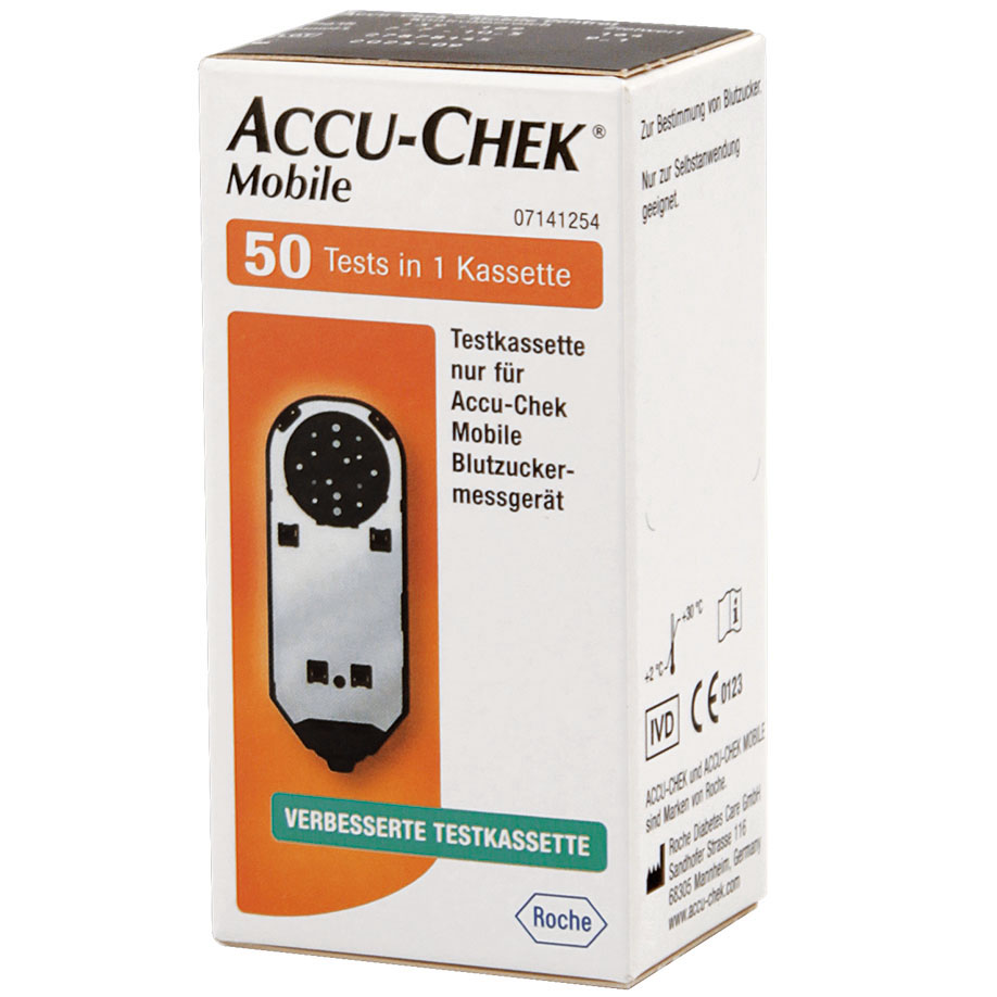 Accu-Chek Mobile (50 T.) ohne Maltose Interferenz