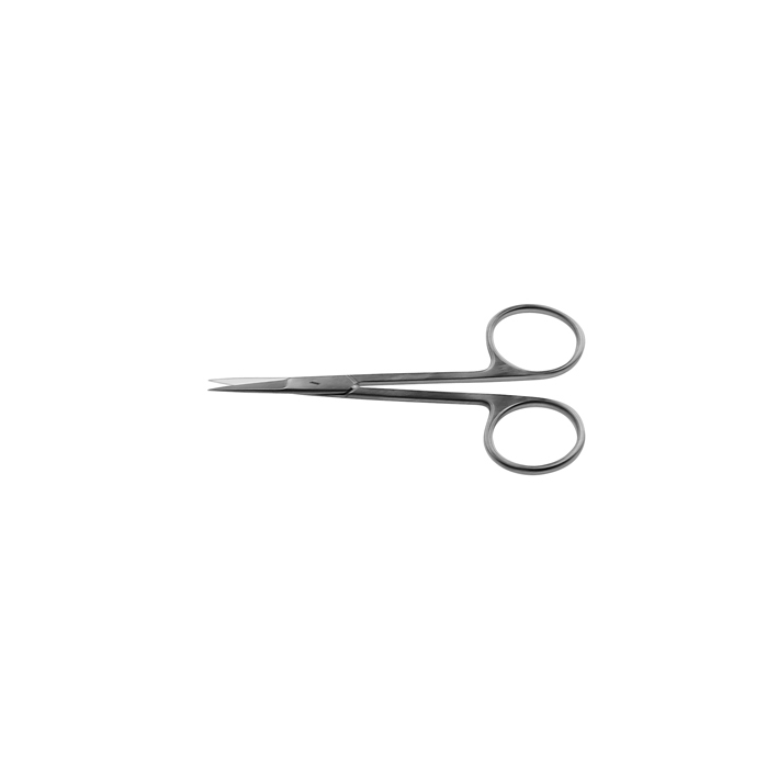 Hautschere, gebogen, 10 cm