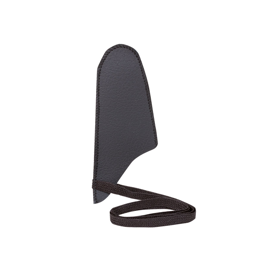 Kunstlederfingerling schwarz Gr. 5