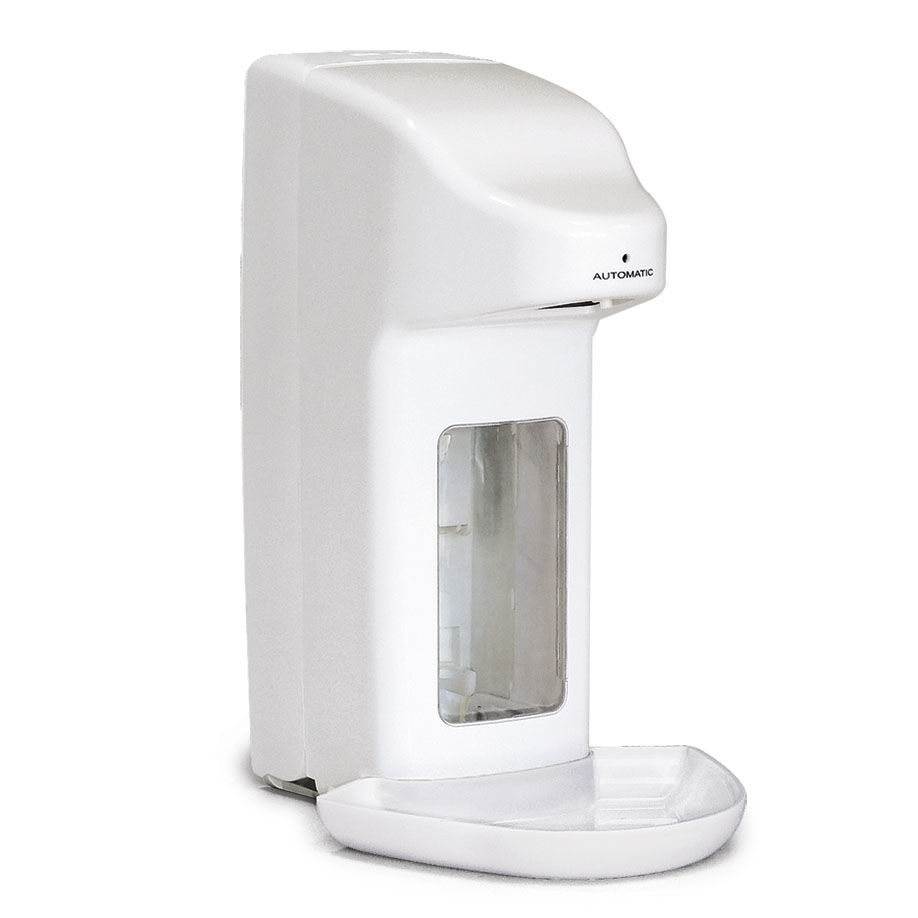 Automatischer Desinfektionsmittelspender ratiomed ''touchless'' 500 ml weiß