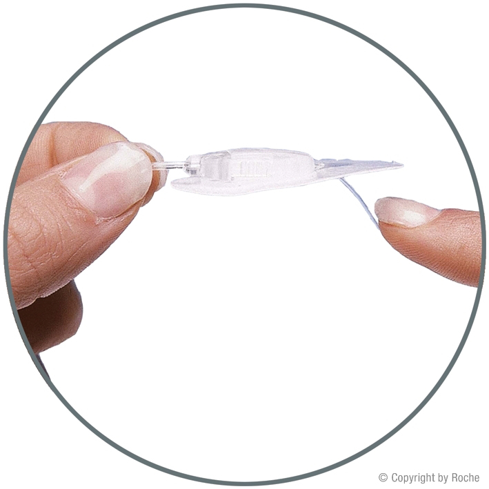 Accu-Chek TenderLink Infusionsset: 17 mm Kanüle, 30 cm Schlauch
