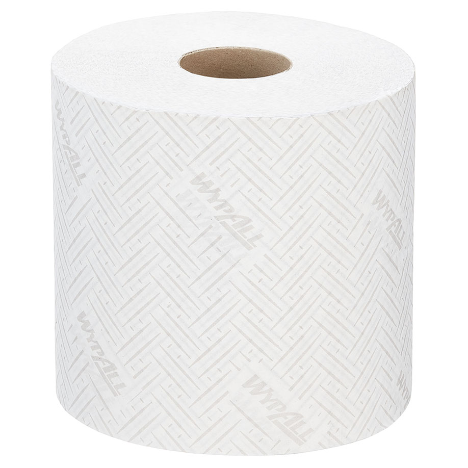 WYPALL Papierreinigungstücher, 1-lagig, weiß,18,5 x 38 cm (6 x 630 Bl.)