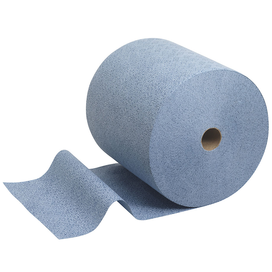 KIMTECH Prozesswischtücher, 1-lagig, geprägt blau, 38x34 cm (1 Rl. á 500 Bl.) -zur Zeit nicht lieferbar-