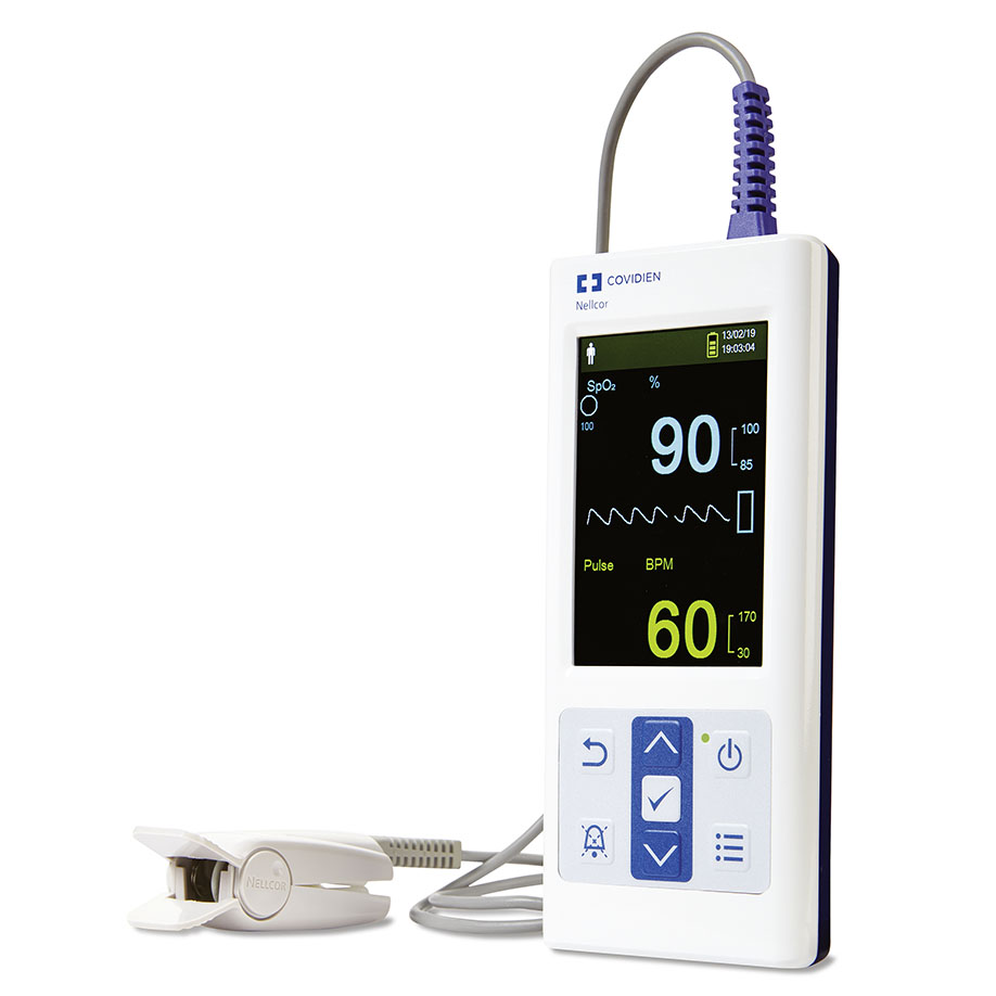 Tragbares Pulsoximeter PM10N --inkl. DS100A Sensor--
