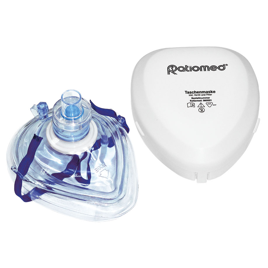*Erste-Hilfe Taschenmaske ratiomed -ausser Handel-/Alternative: