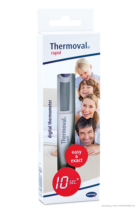 *Thermoval rapid Fieberthermometer -ausser Handel- / Alternative: HAP 925161