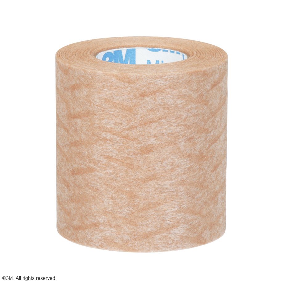 3M Micropore Vliespflaster hautfarben, 5 cm x 9,1 m (6 Stck.)