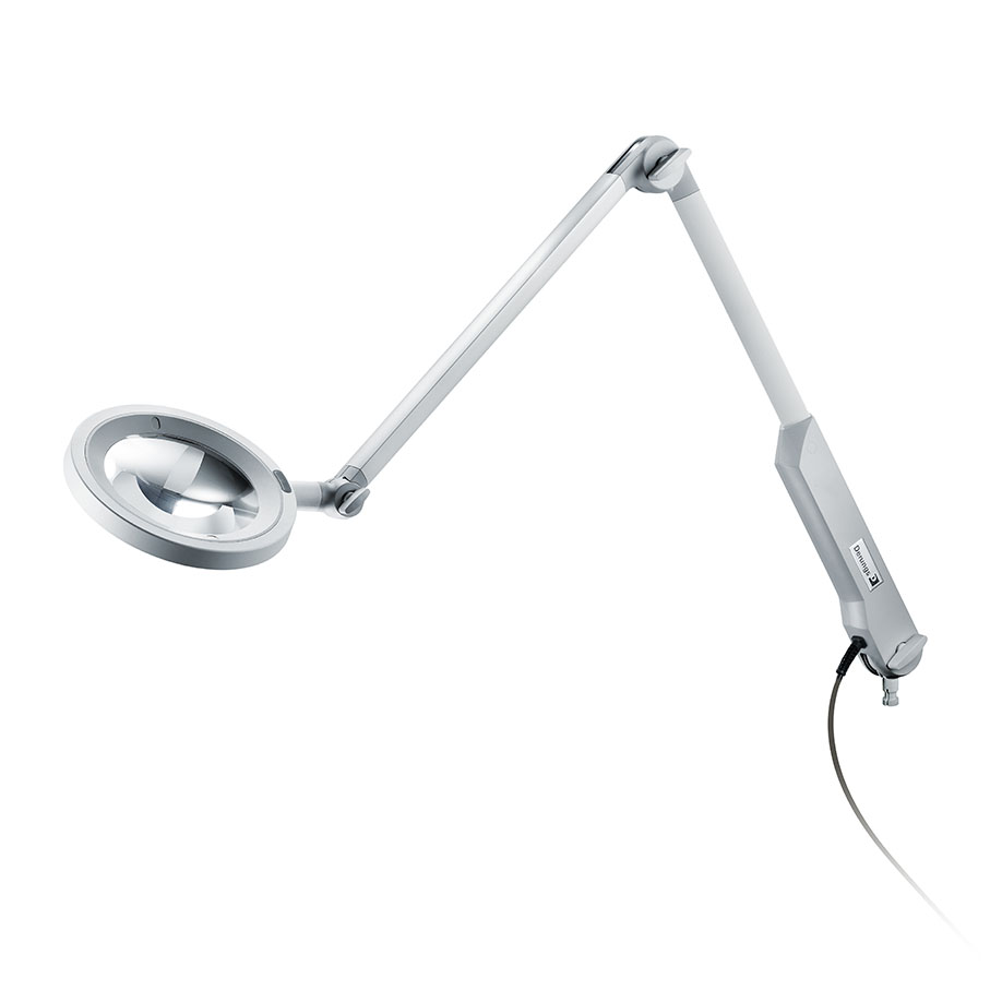LED-Lupenleuchte reinweiß OPTICLUX 10-1 P TX, Pinmodell (Zapfen)