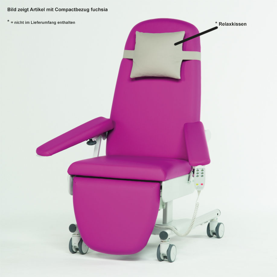 Infusionsliege und Transfusionsliege Multiline next IT, mit 3 Motoren,