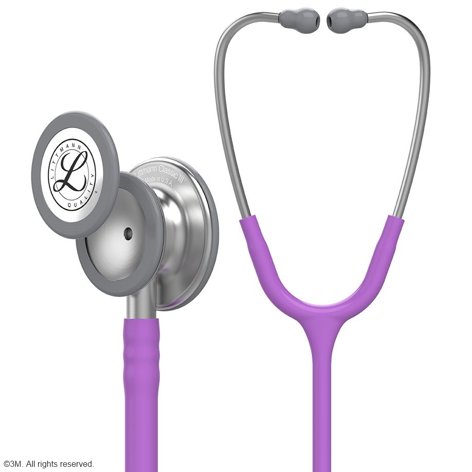 Littmann CLASSIC III Monitoring Stethoskop lavendel