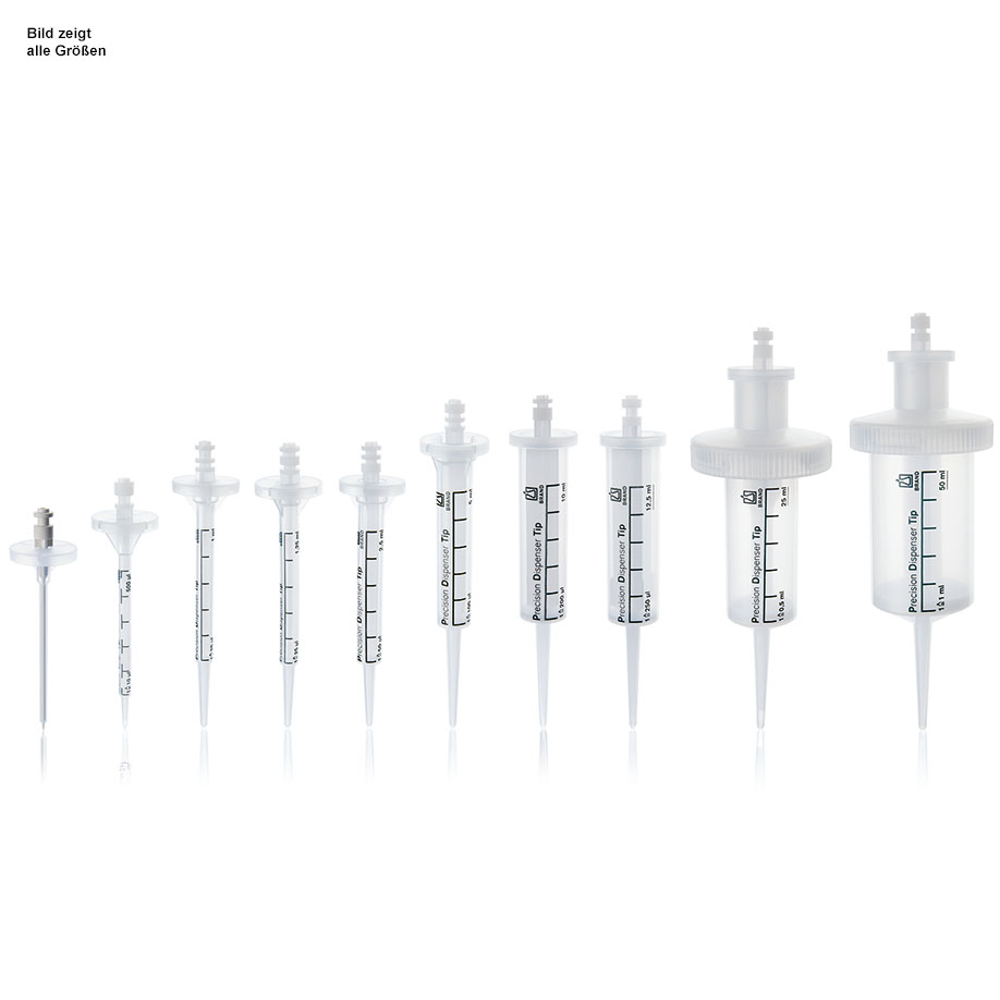 PD-Tips II, BIO-CERT, einzeln, steril, 0,1 ml, Kolben LCP, Zylinder PP