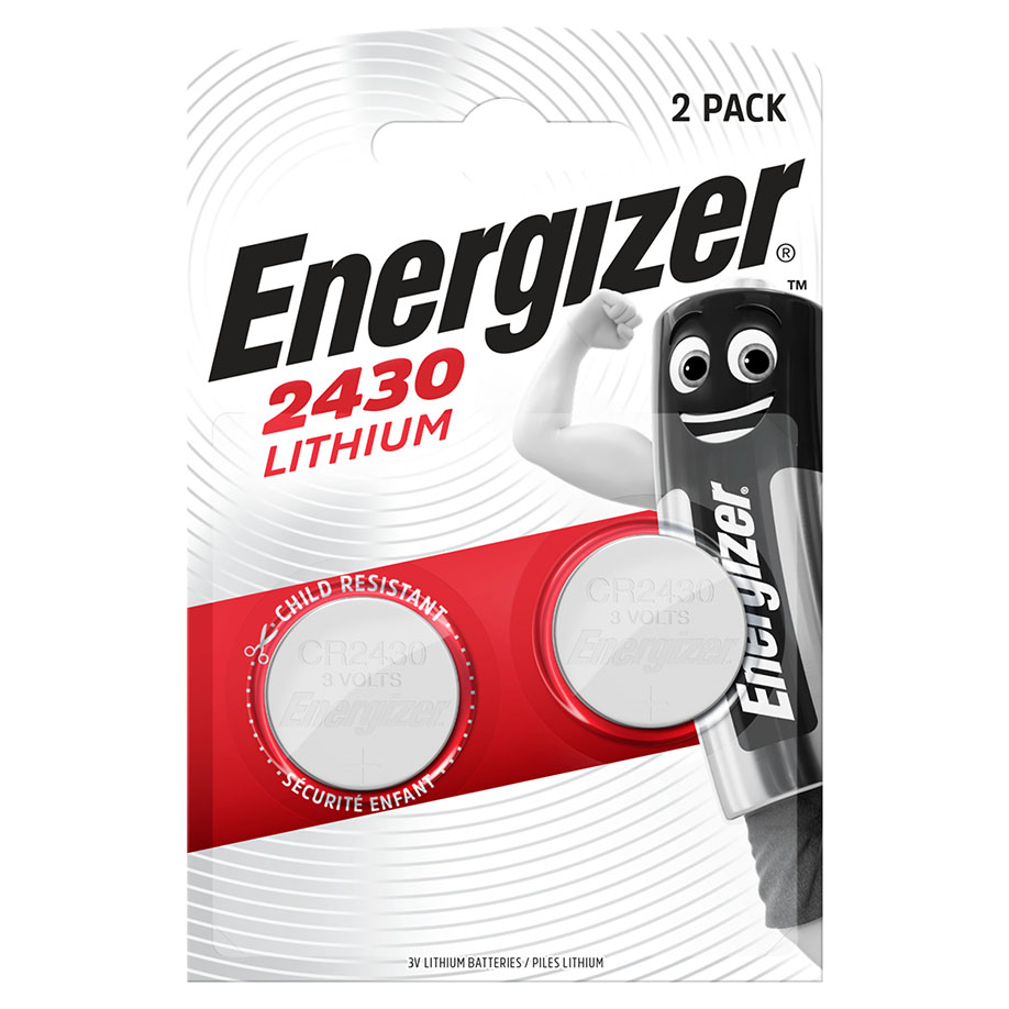 Energizer Batterie Typ CR2430, 3 V (2er-Pack)