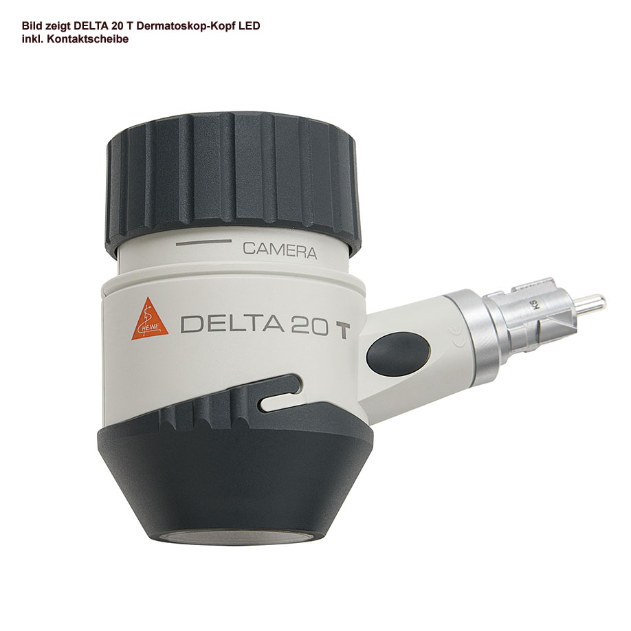 DELTA 20 T LED Dermatoskop-Kopf ohne Kontaktscheibe, ohne Griff