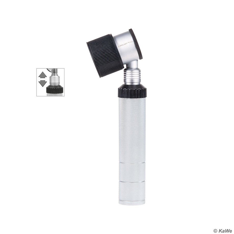 KaWe EUROLIGHT D30 Dermatoskop 2,5 V, XH, Griff C mit Clic-Verschluss