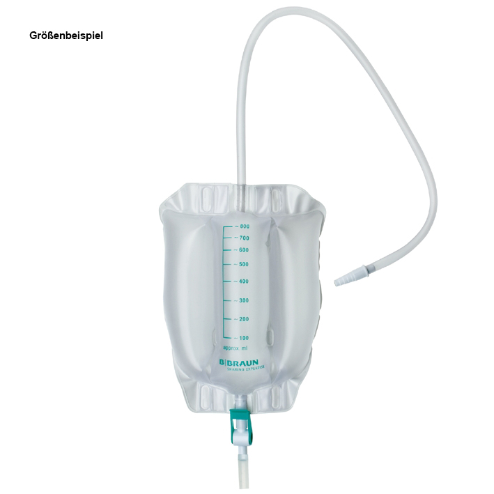 Urimed Tribag Plus Beinbeutel 500 ml, 60 cm Schlauch, kürzbar (10 Stck.)