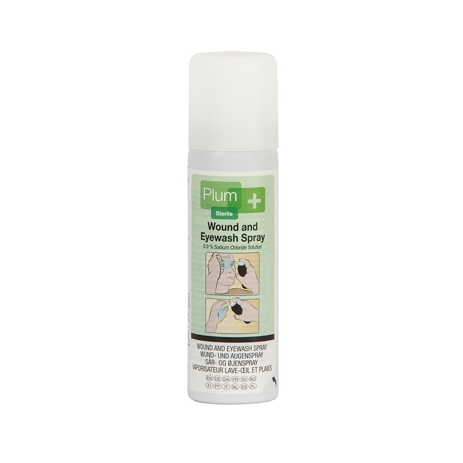 Plum Wound and Eyewash Spray 50 ml (0,9 % Natriumchloridlösung)