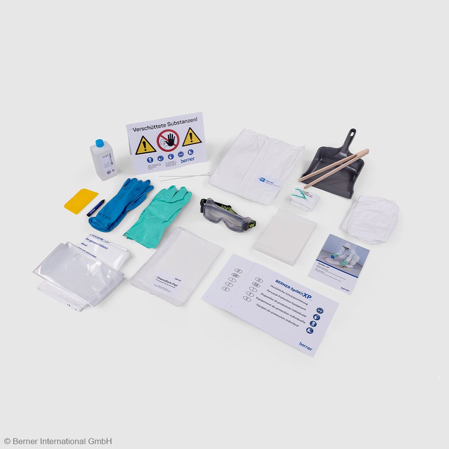 Notfall- und Reinigungsset SpillKit XP latexfrei, Gr. M