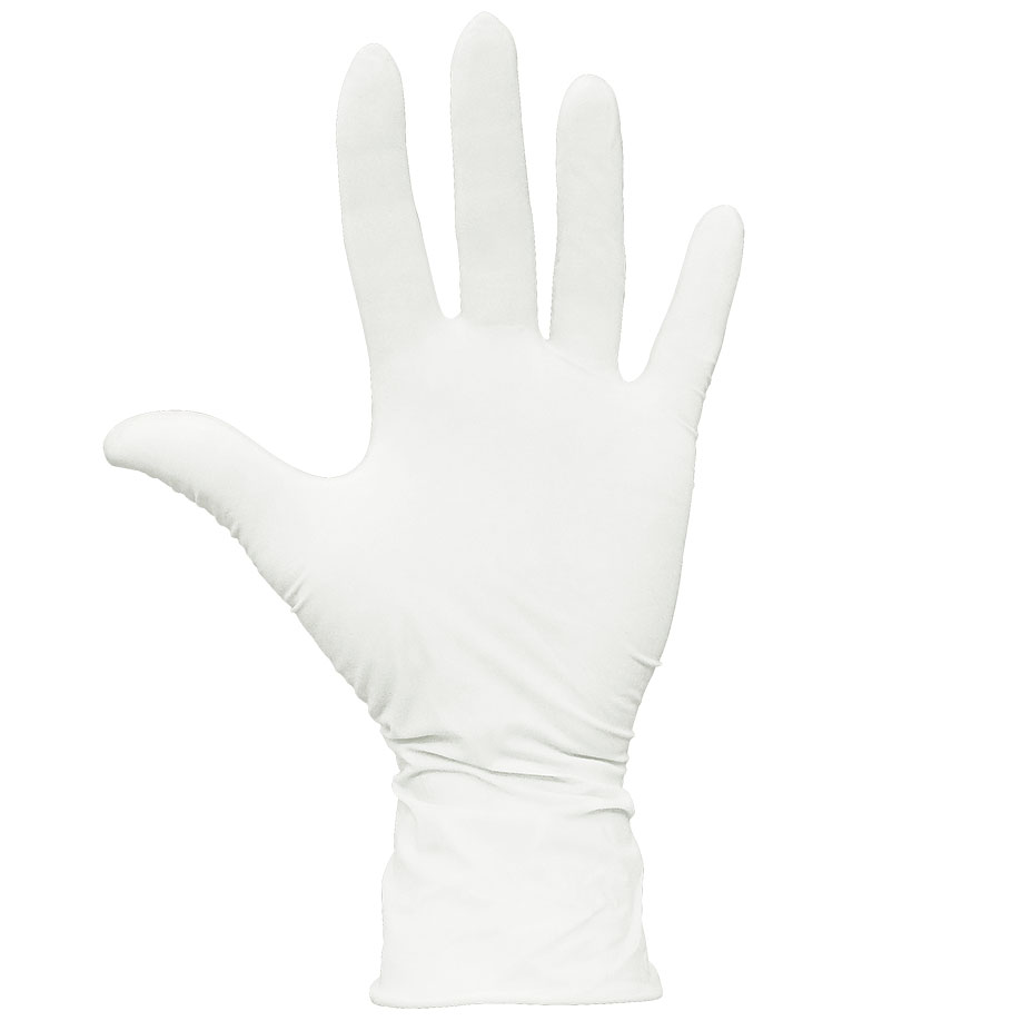 SOFT line Nitril U.-Handschuhe weiß, Gr. M unsteril puderfrei (100 Stck.)