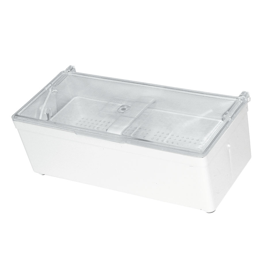 Desinfektionswanne 1 Ltr. mit Siebkorb und Klarsichtdeckel