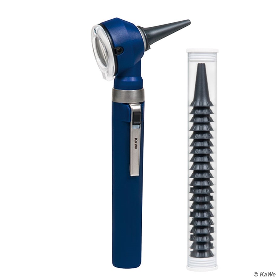 KaWe PICCOLIGHT C Otoskop 2,5 V sky, LED, Griff AA