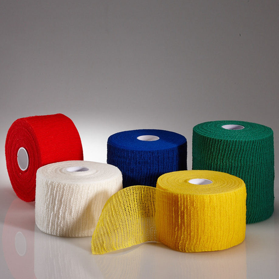 ELASTUS-haft/krepp Fixierbinde grün, 20 m 8 cm