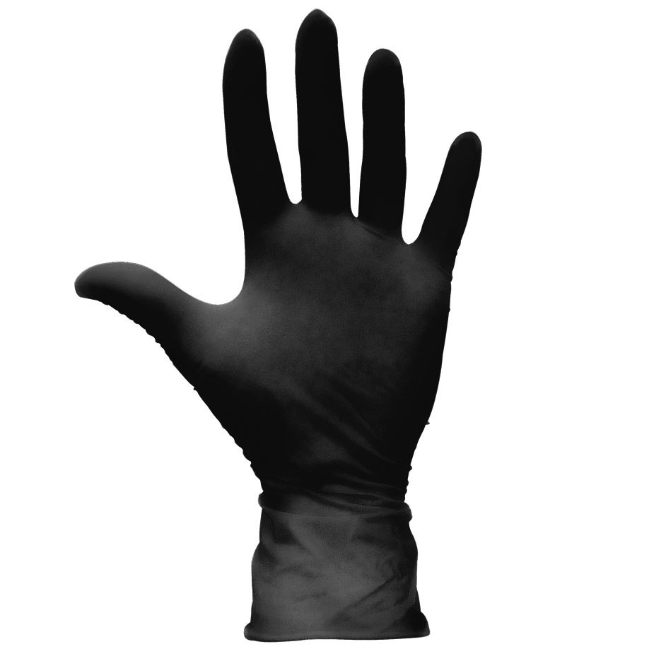 *SOFT line Nitril U.-Handschuhe schwarz, Gr. L unsteril puderfrei (100 Stck.) -ausser Handel-/ Alternative: MTR 1284L-