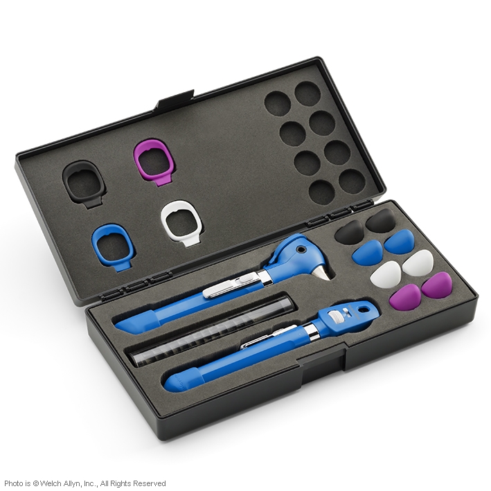 Pocket Plus LED Set royalblau, mit Hartschalenetui
