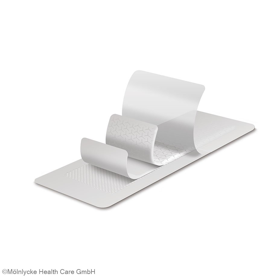 Mepilex Border Post-OP Komplettverband steril, 6 x 8 cm (10 Stck.)
