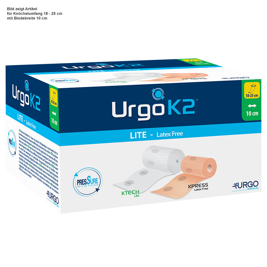 UrgoK2 Lite Latex Free zweilagiges Kompressionssystem