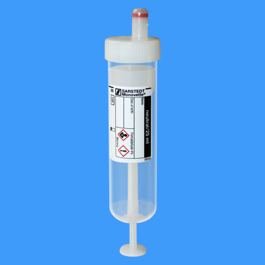 S-Monovetten 25 ml, für Formalin System, 97 x 25 mm, ohne Präparierung (50 Stck.)
