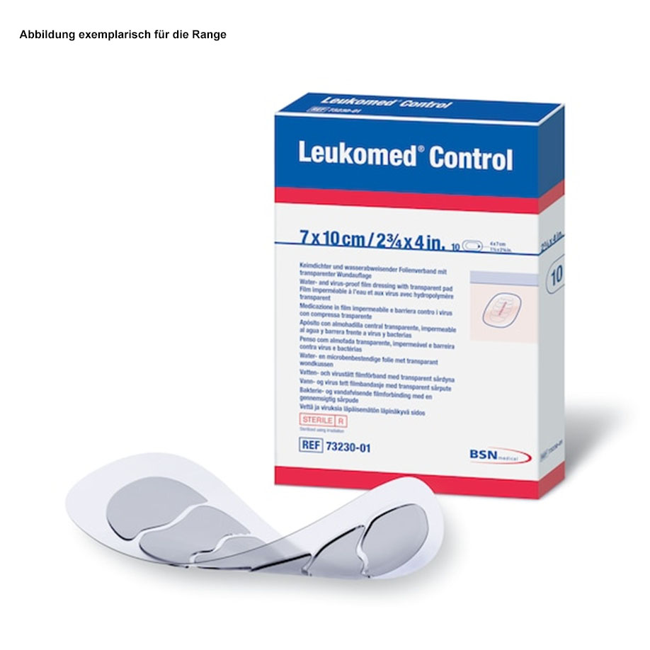 Leukomed Control Transparentverband, 10 x 24 cm, steril (5 Stck.)