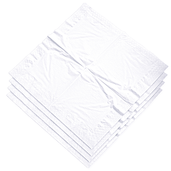 *Servietten Typ Dental, weiß, 40 x 40 cm, 2-lagig (250 Stck.) - nicht mehr lieferbar -