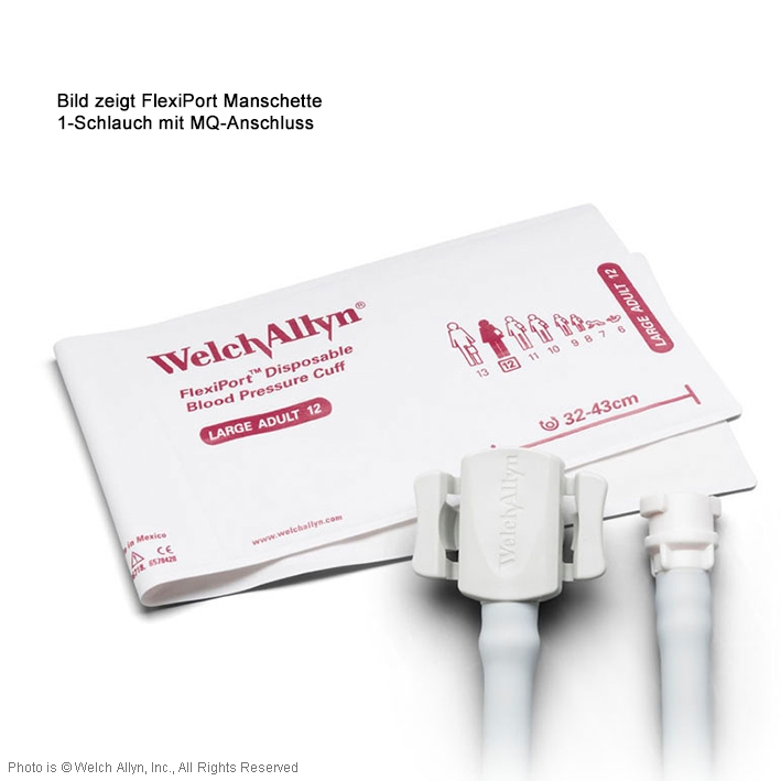 FlexiPort Einmal-Manschetten (20 Stck.) 2-Schlauch, für Erwachsene, groß