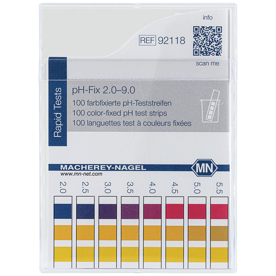 pH-Fix Indikatorstäbchen 2,0 - 9,0 (100 T.)