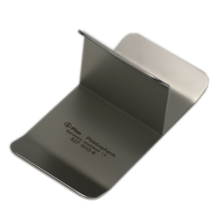 Metallkeil 15 x 7,7 x 8,5 cm zur Fixierung der Rollmanschetten