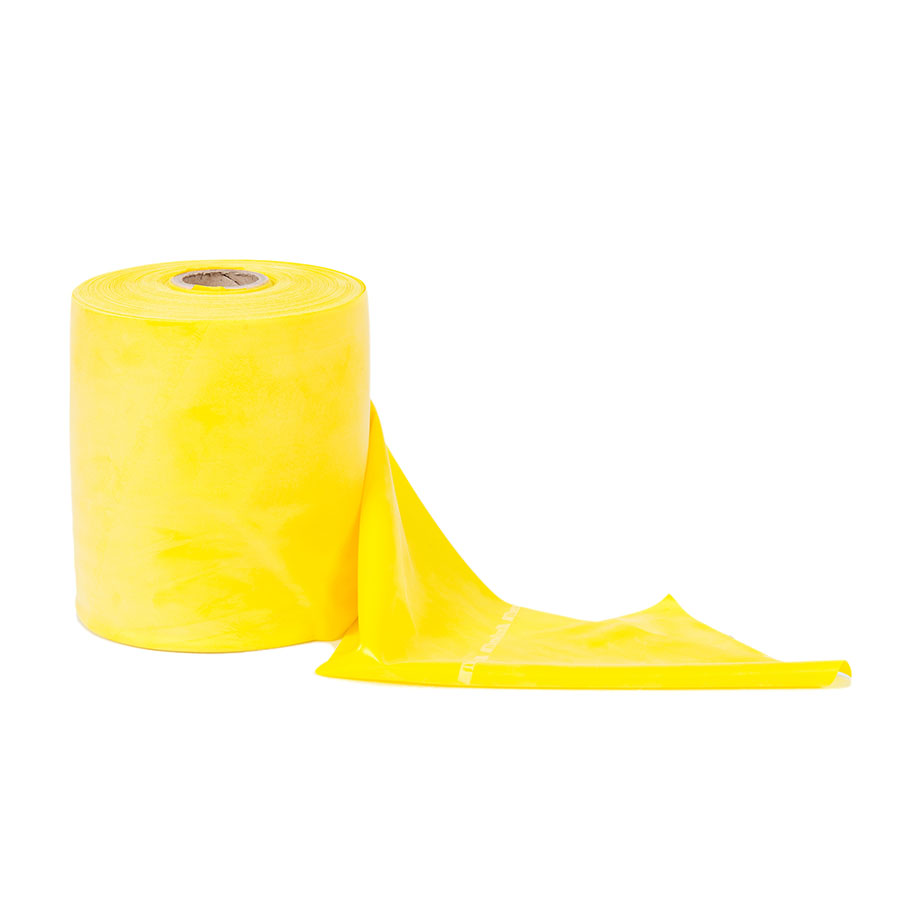 TheraBand 12,8 cm x 45,5 m, leicht - gelb