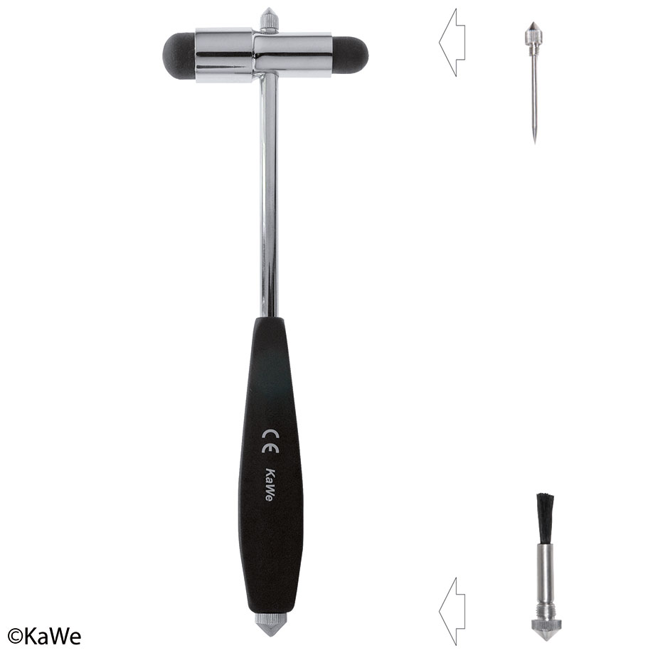 neurologischer Reflexhammer nach Buck mit Kunststoffgriff