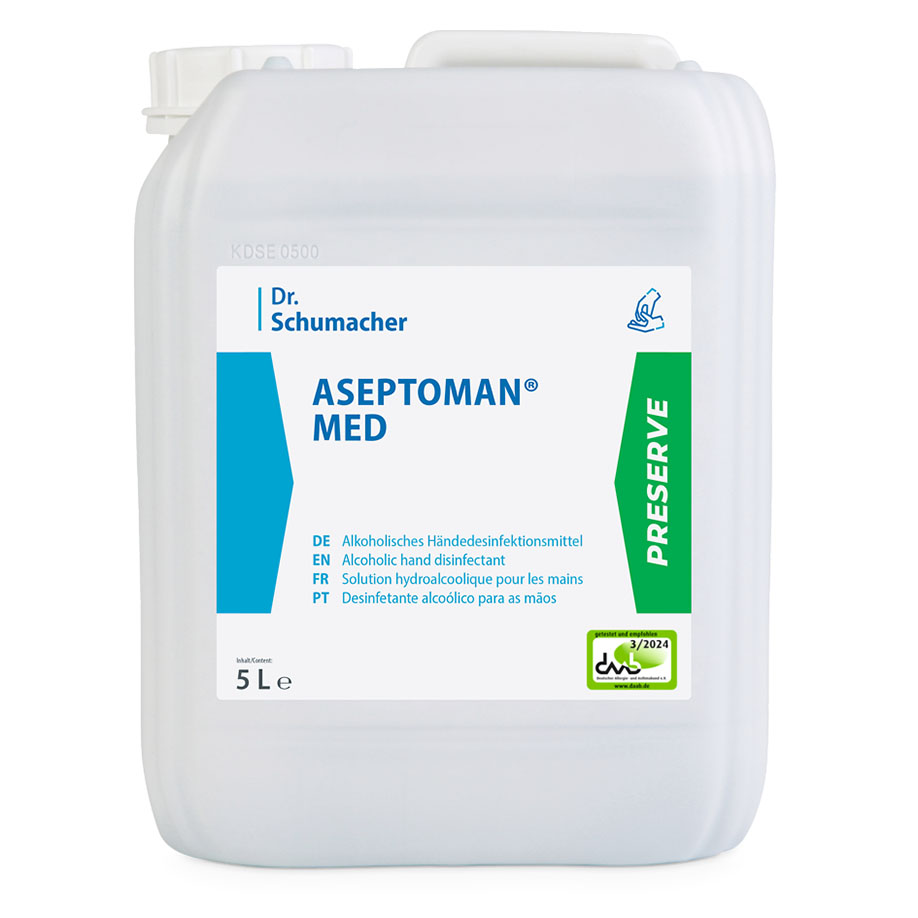 Aseptoman med 5 Ltr. Händedesinfektion