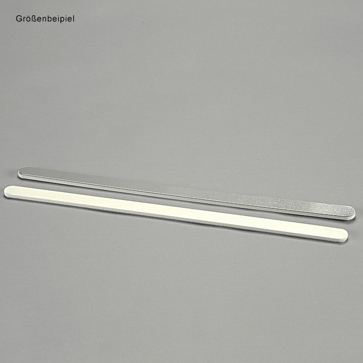 Aluminium-Stab Pia, gepolstert, für Fingerverbände, 480 x 13 mm