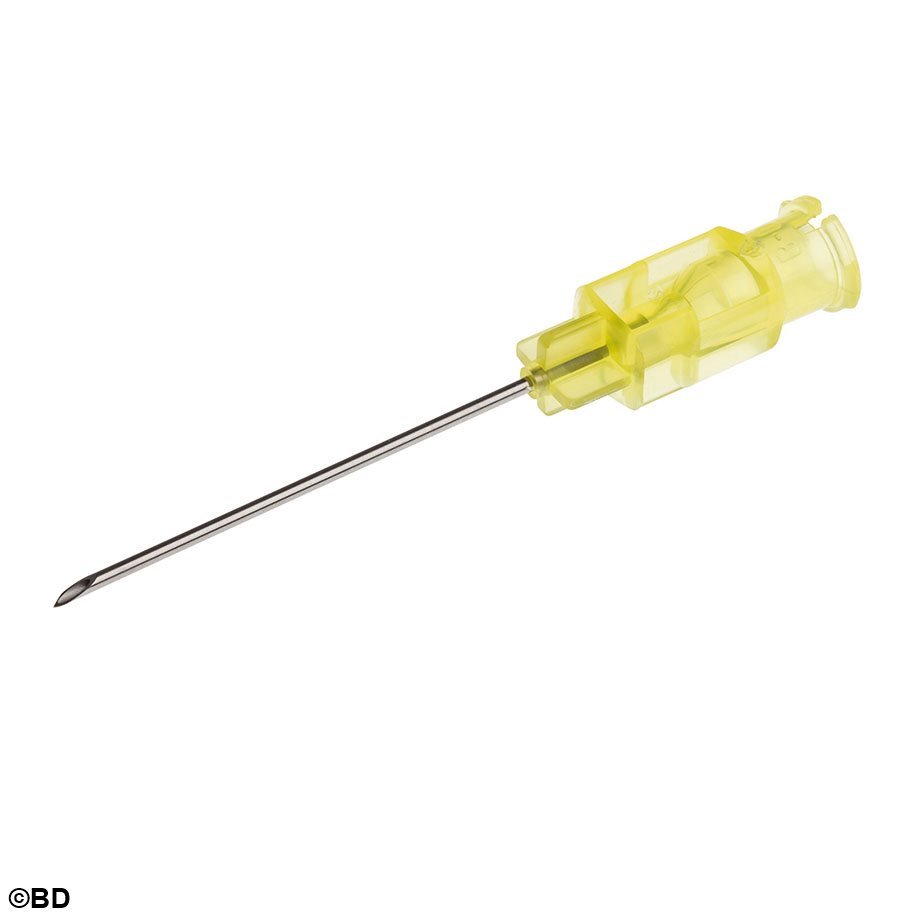 Einführkanüle 20G x 1 1/4'', gelb für 24/25/26 G Kanülen, steril