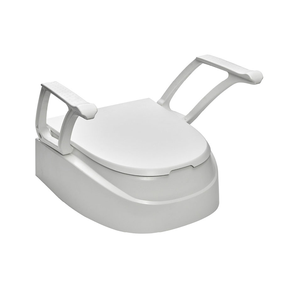 Toilettensitzerhöhung QuickTop mit Armlehnen