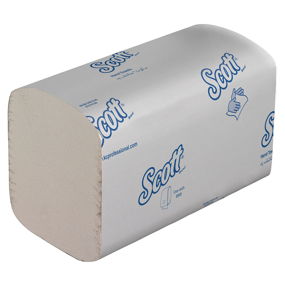 SCOTT Control Falthandtücher 1-lagig, weiß, 20 x 31,5 cm (15 x 224 Bl.)