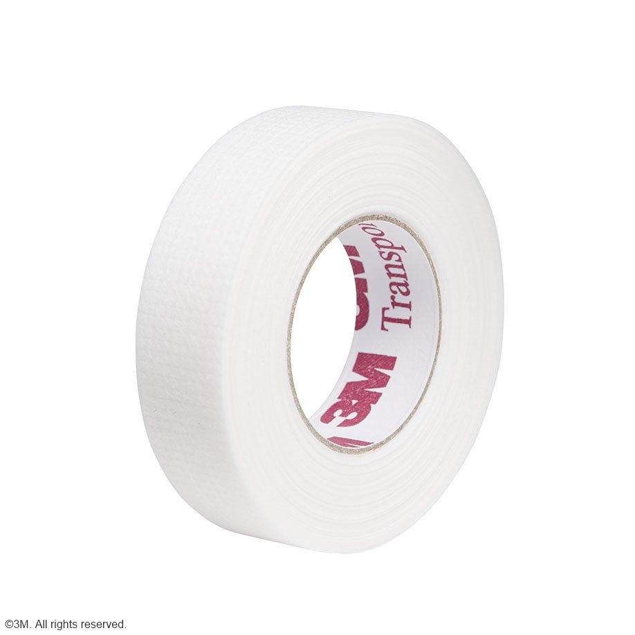 3M Transpore White Universalpflaster, 1,25 cm x 9,1 m (24 Stck.)