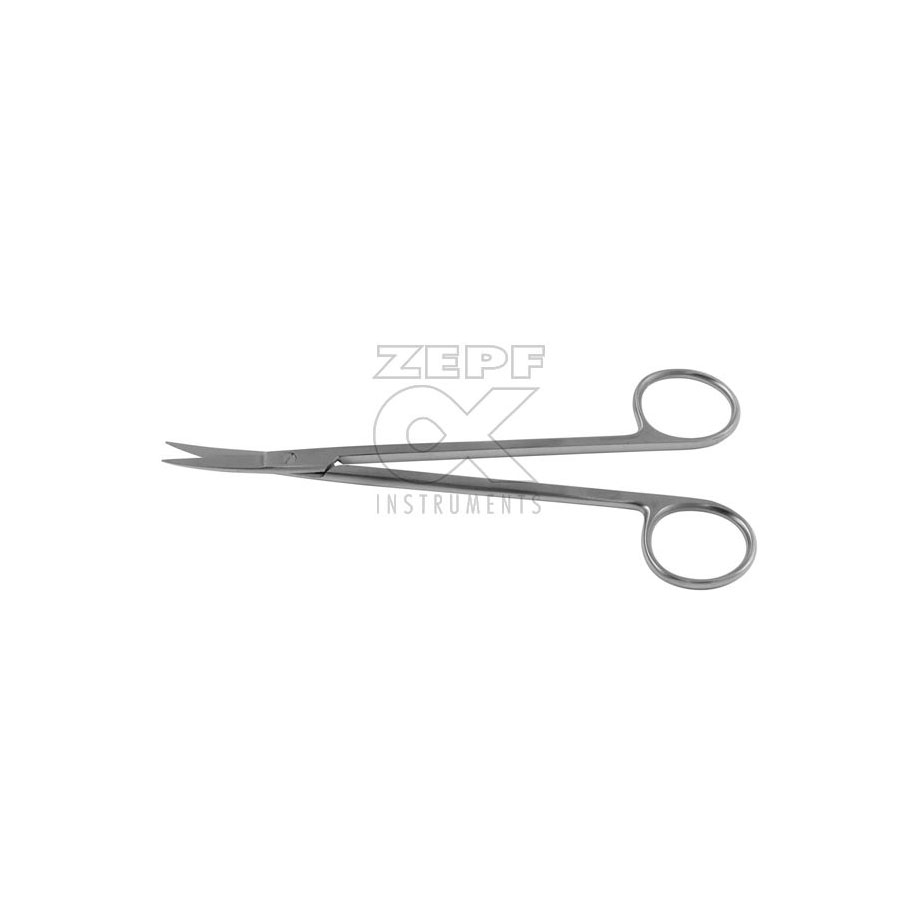 chirurgische (Fistel) Schere Kelly gebogen, spitz/spitz 16 cm