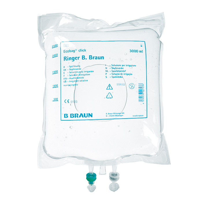 Ringer B. Braun Spüllösung (4x3000 ml) Ecobag click