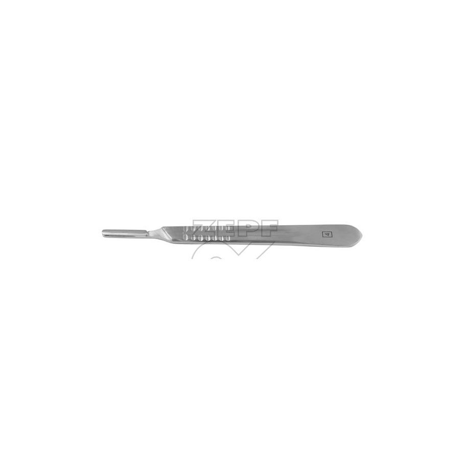 Skalpellgriff Fig. 4, auswechselbar, für Klingen Fig. 18 - 36