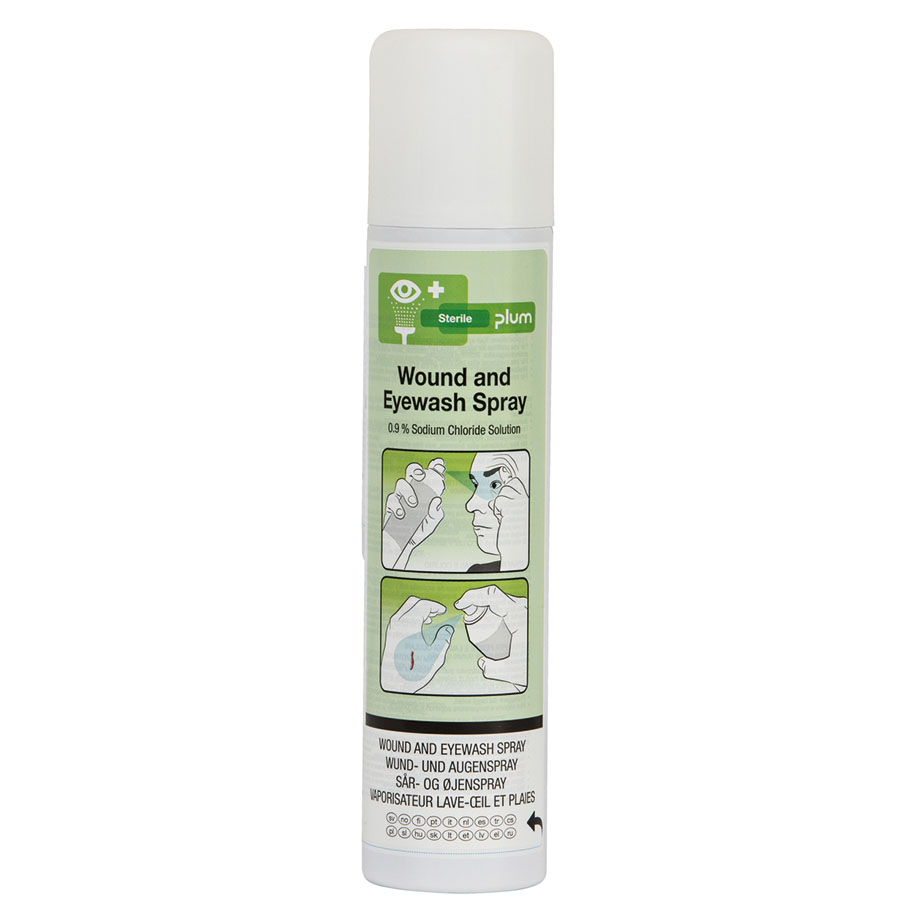 Plum Wound and Eyewash Spray 250 ml (0,9 % Natriumchloridlösung)