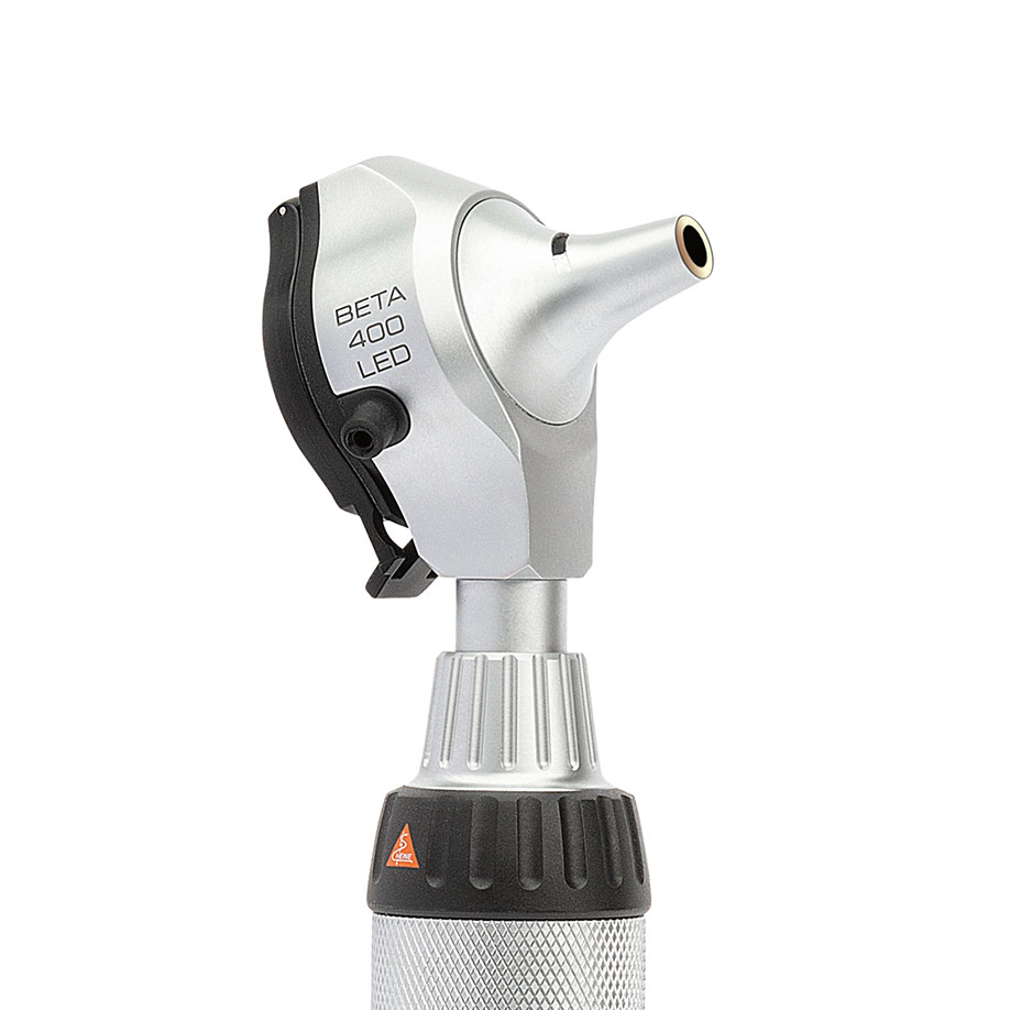 BETA 400 F.O. Otoskop-Kit LED, mit BETA4 NT Ladegriff, NT4 Tisch-
